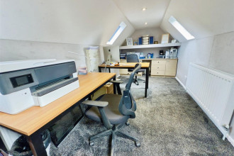Double Garage & Office Above