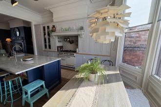 Kitchen and Coffee Area